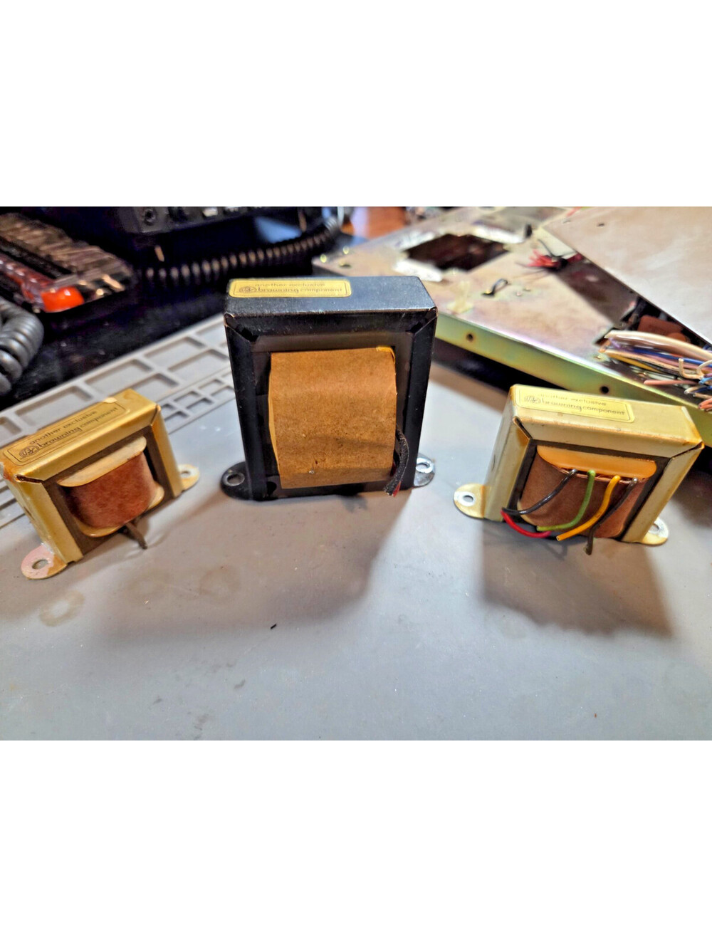 HEAVY DUTY 3 PC SET OF TRANSFORMERS FROM SR-23 BROWNING GOLDEN EAGLE